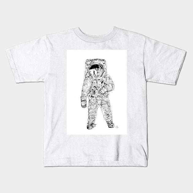 One Small Step Kids T-Shirt by adam-bullock